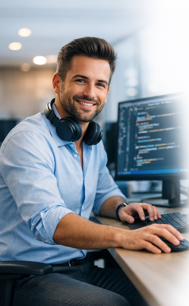 IT Professional Working